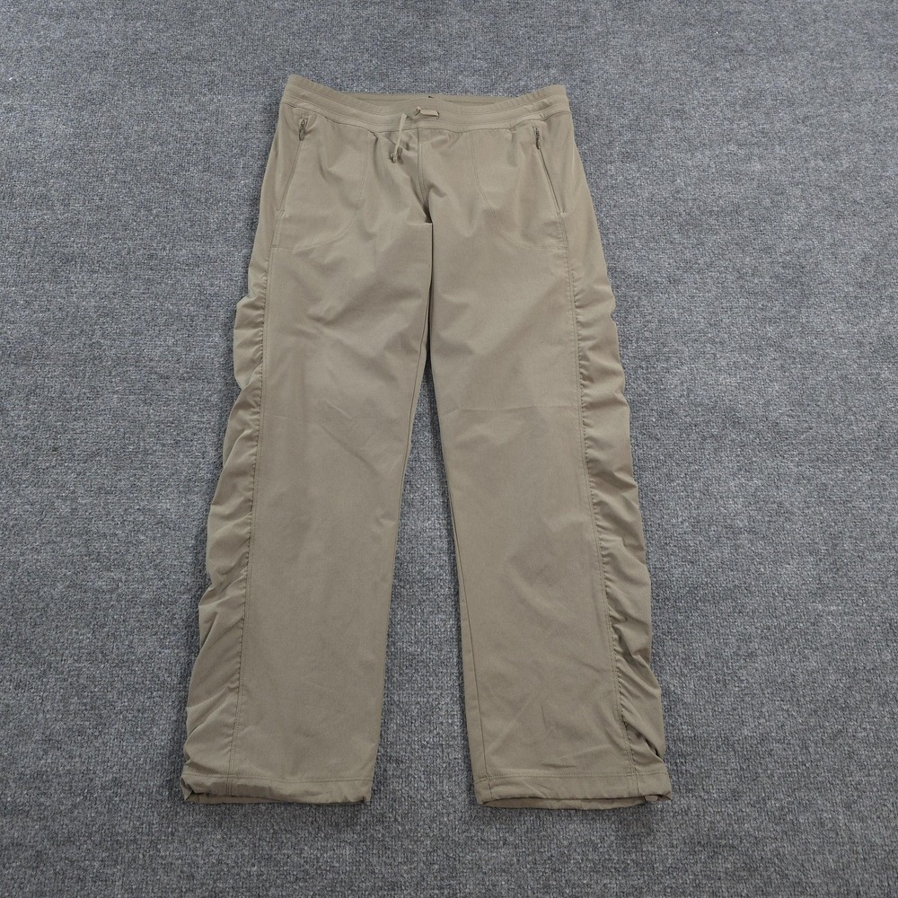 Kuhl Pants Womens M Short Tan FreeFlex Move Performance Hiking Outdoors Stretch